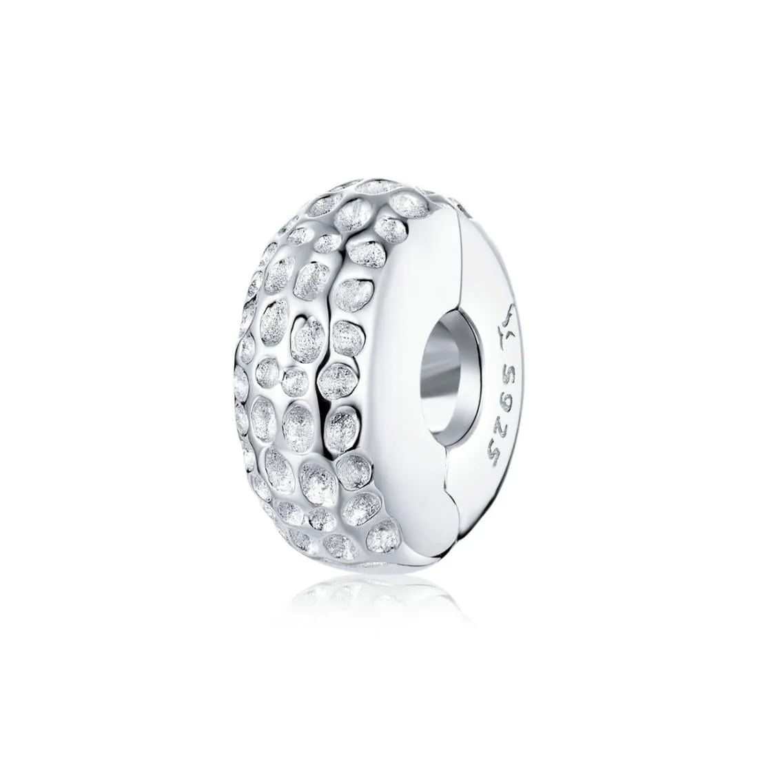 925 Sterling Silver Simple Bead Pendant For Diy Bracelets And Necklaces