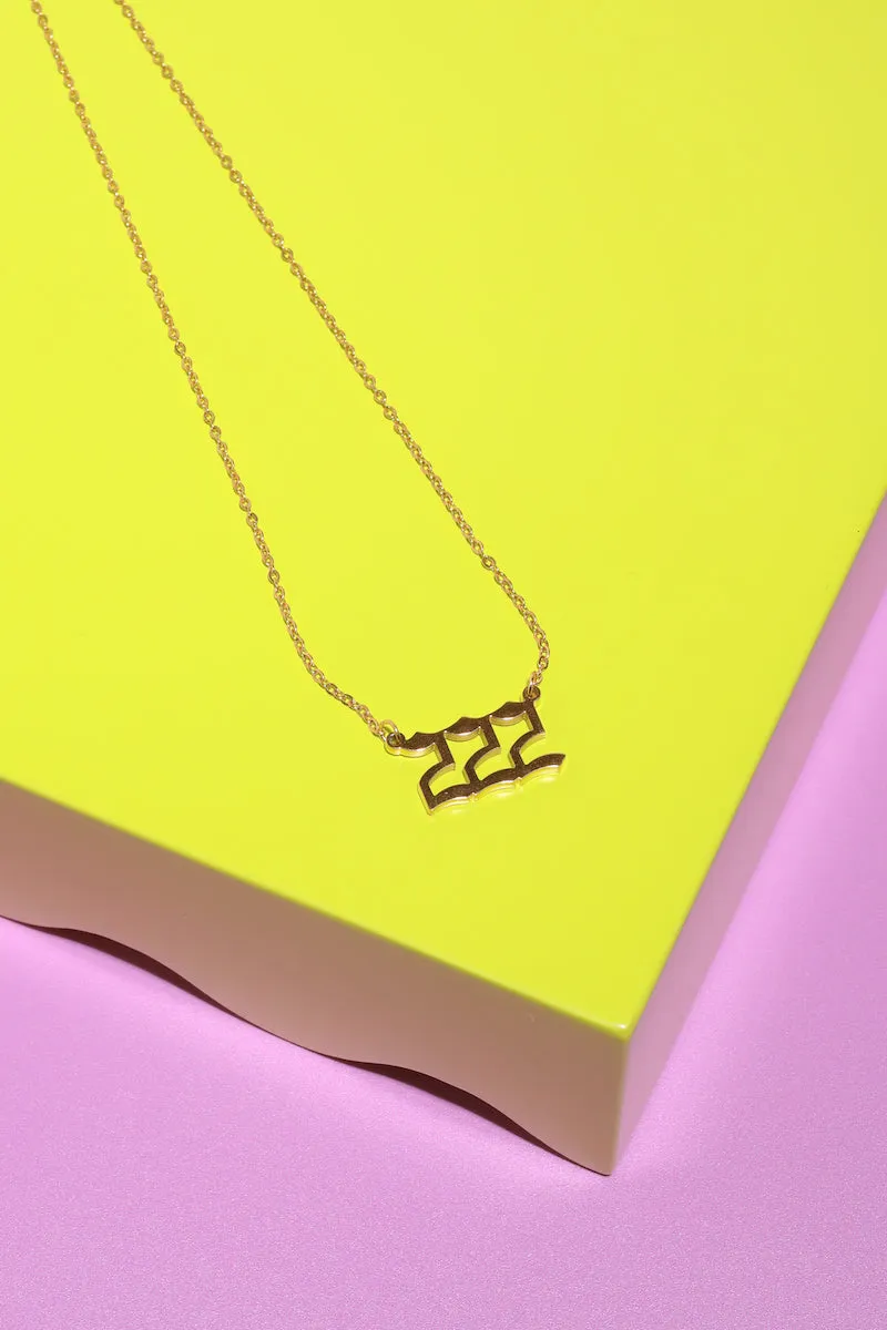 Angel Number Necklace