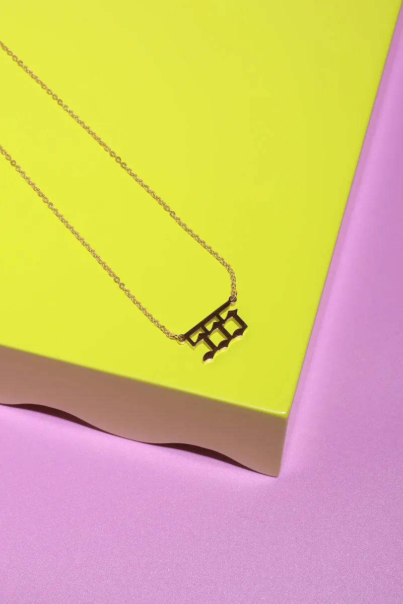 Angel Number Necklace