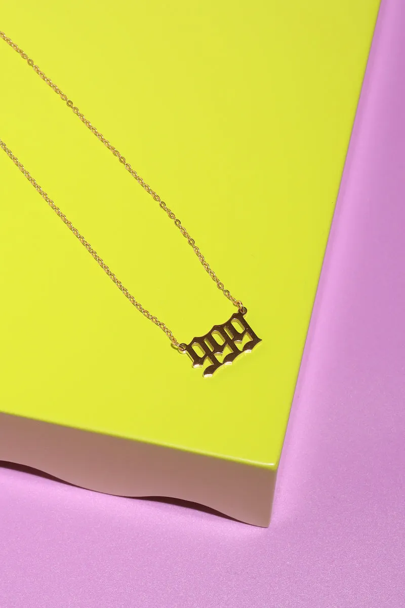 Angel Number Necklace
