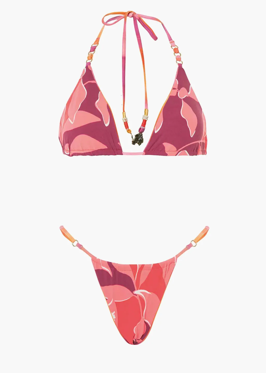 BALMY RINGS-CIRCLET BIKINI TOP
