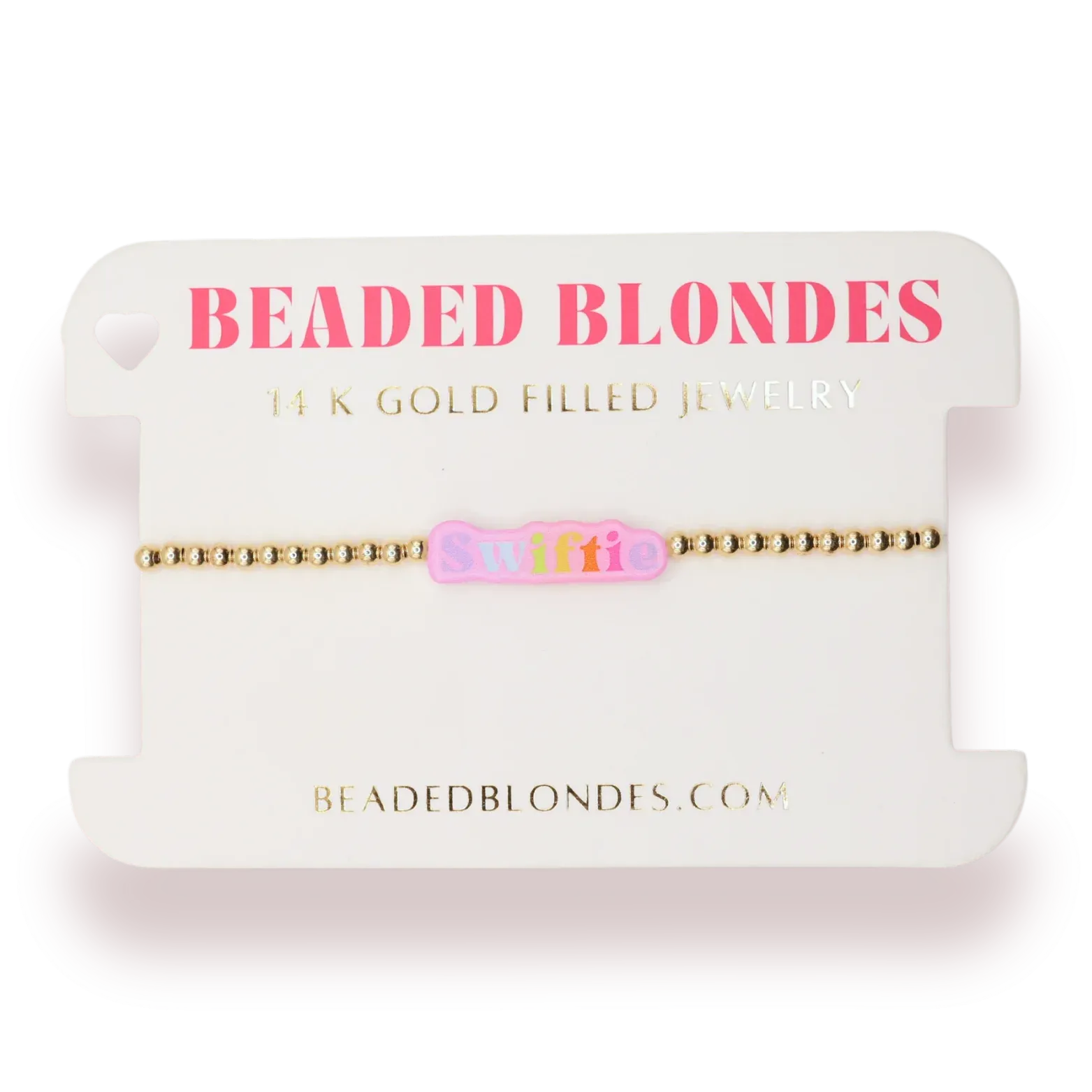 Beaded Blondes ‘Swiftie Bb Bead Bracelet’