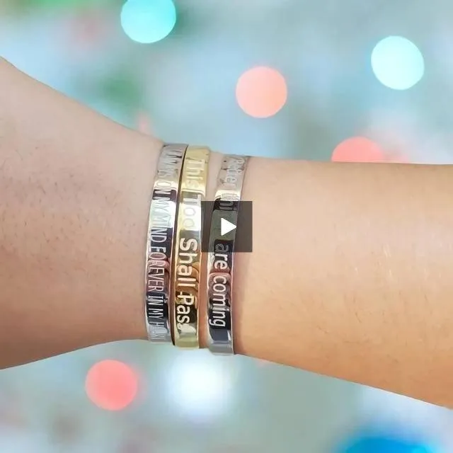 Better Things Are Coming Inspirational Bracelet