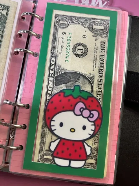 Cash Envelopes | HK Strawberry Pop | Set of 4