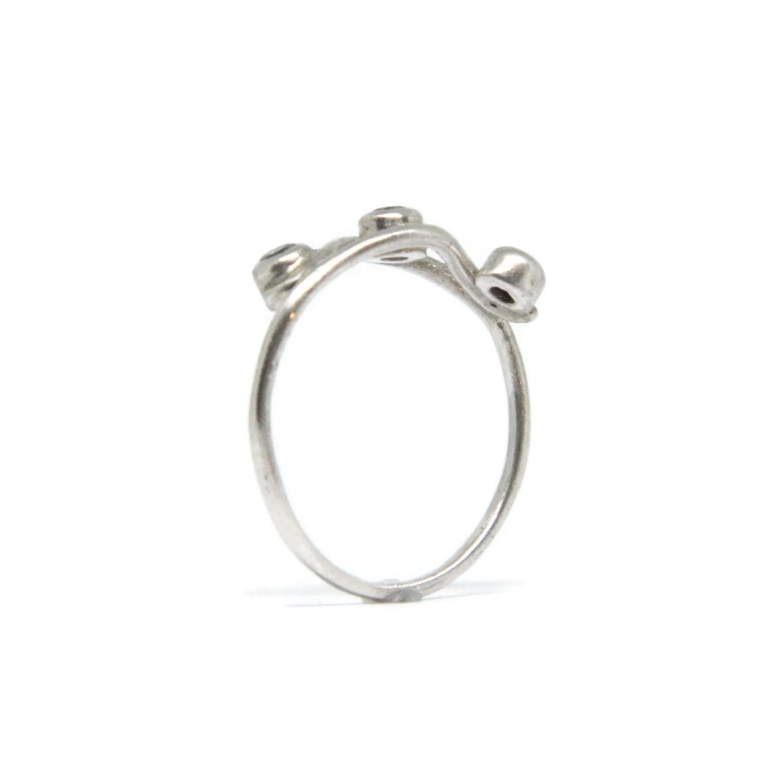e. scott nuptials... The Swirl Engagement & Wedding Ring Set