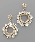 Elegant Crystal Earrings