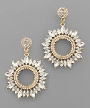 Elegant Crystal Earrings
