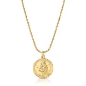 Gold Filled Saint Anthony Necklace - Joy Dravecky JDJGFN-10