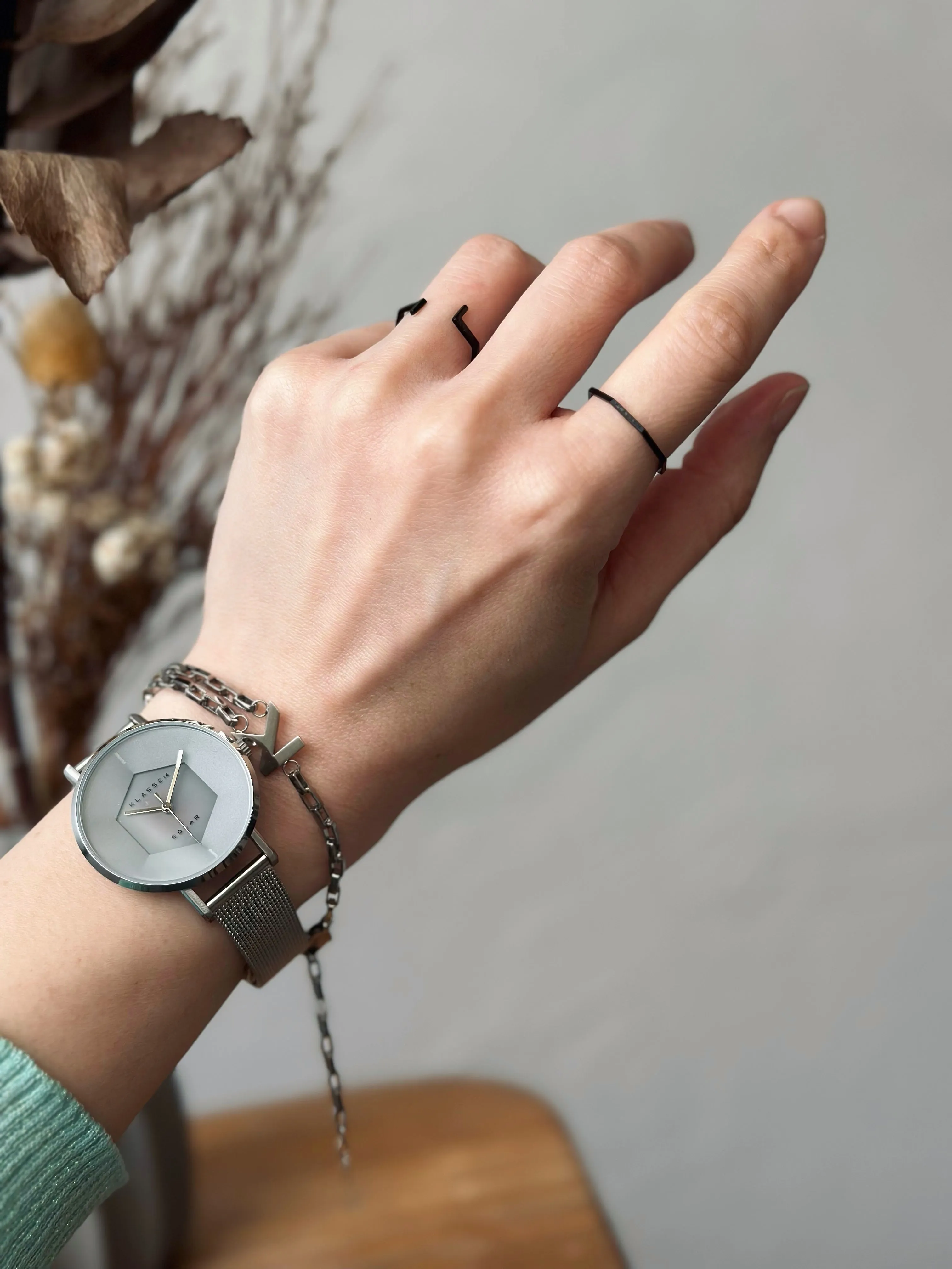 KLASSE14 x IMOKO Okto IL Bracciale Ring Black