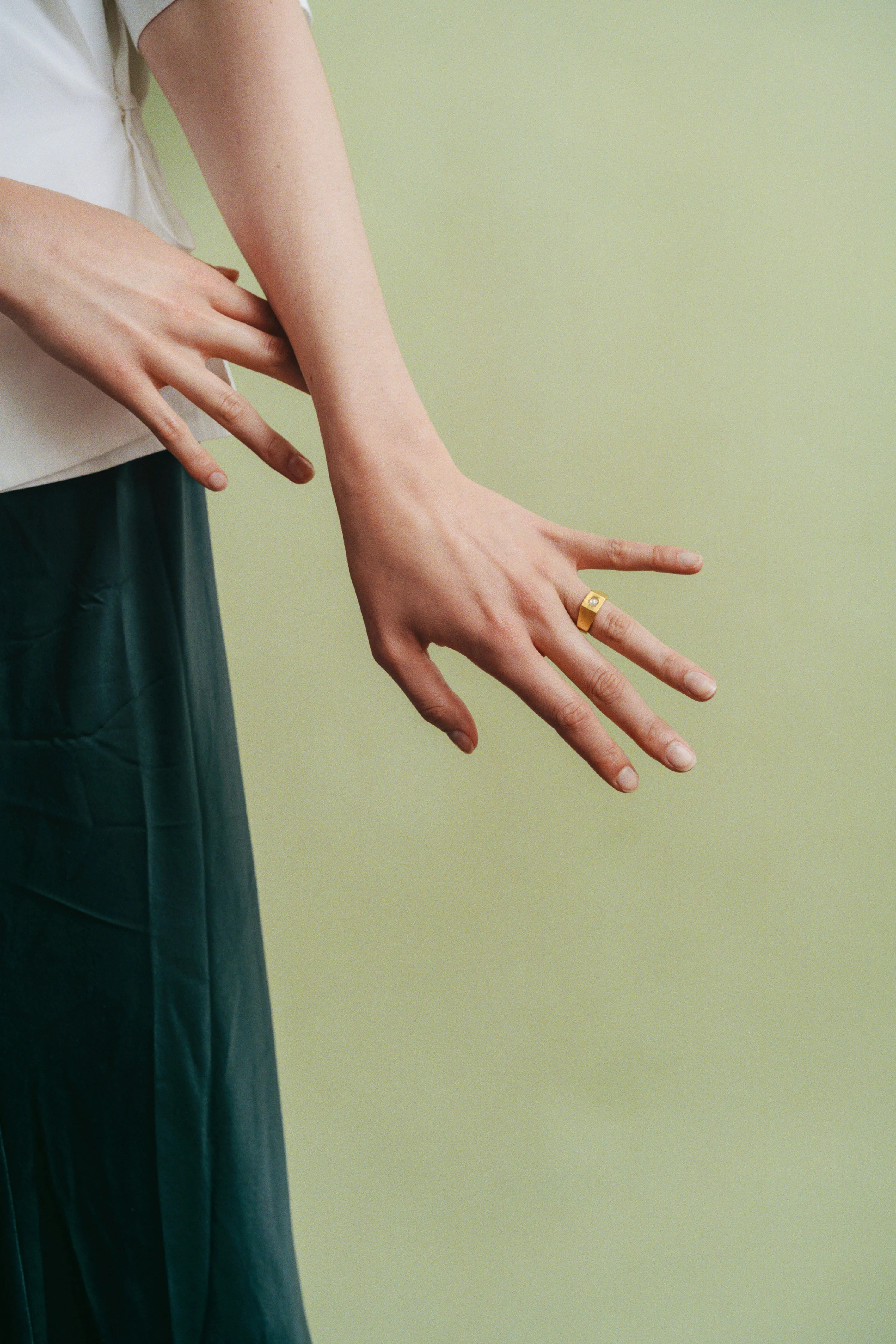 Solitaire Ode Ring